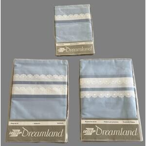 Vintage Swiss Linens Circa 1970 Lot of 3 Pierces